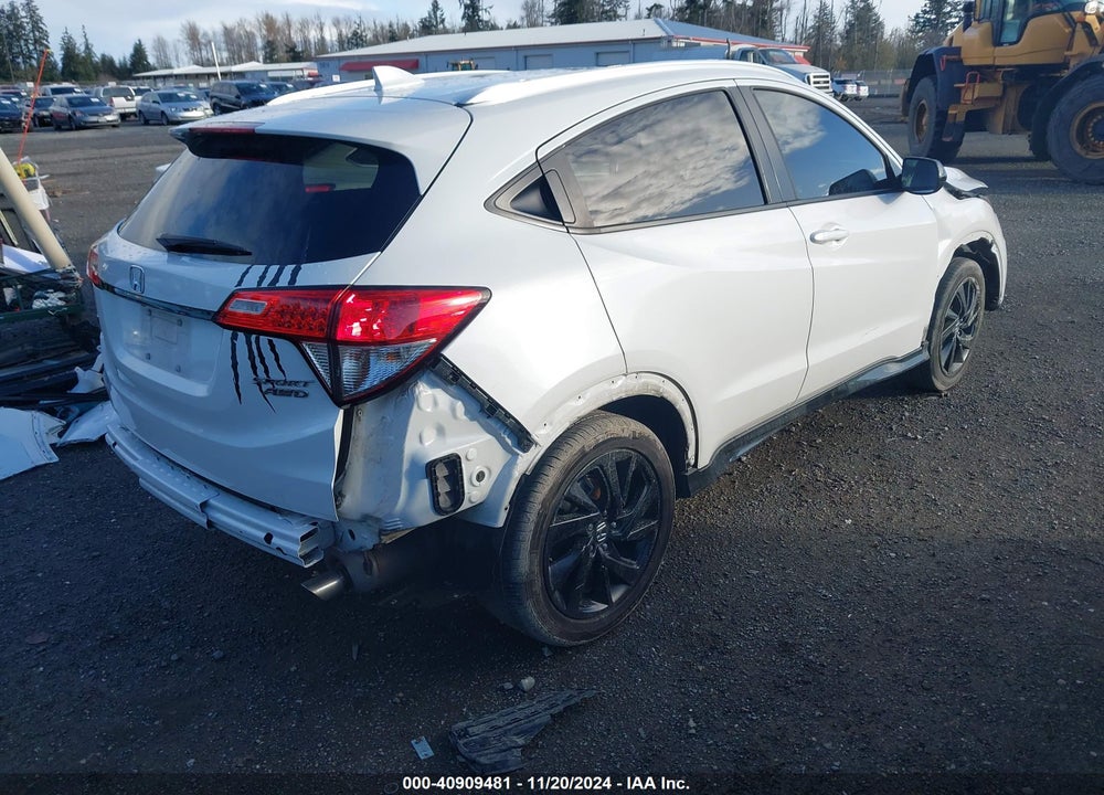 2022 HONDA HR-V AWD SPORT VIN: 3CZRU6H18NM745007