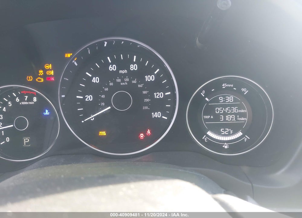 2022 HONDA HR-V AWD SPORT VIN: 3CZRU6H18NM745007