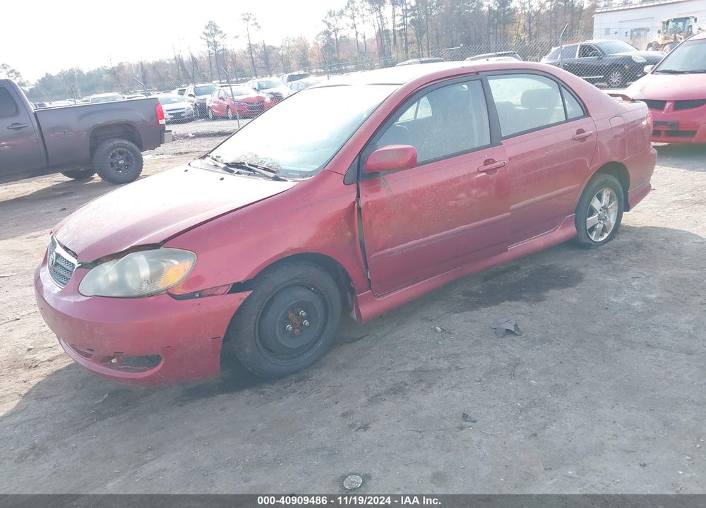 2006 TOYOTA COROLLA S VIN: 2T1BR32EX6C614710