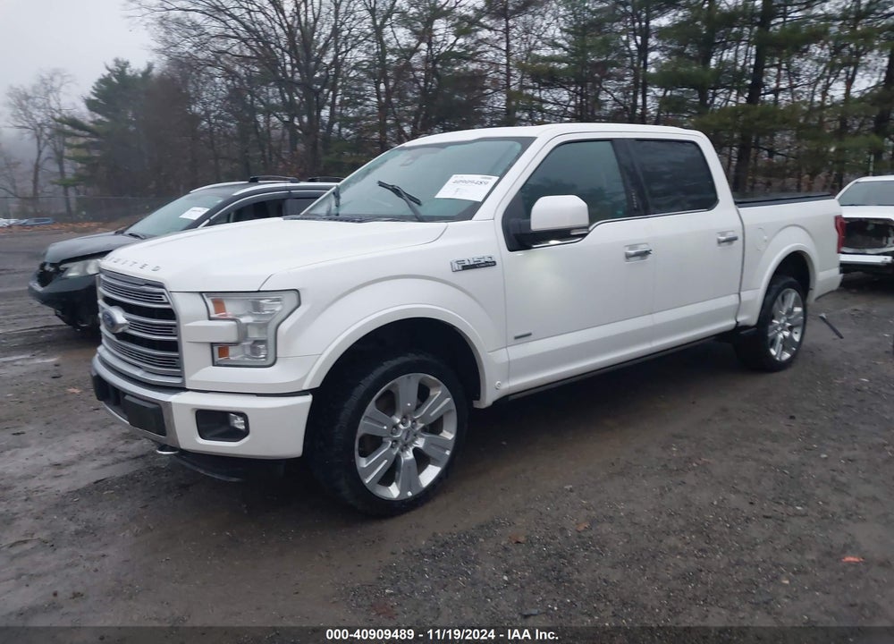2016 FORD F-150 LIMITED VIN: 1FTEW1EG1GFD37249