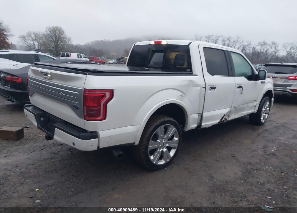 2016 FORD F-150 LIMITED VIN: 1FTEW1EG1GFD37249