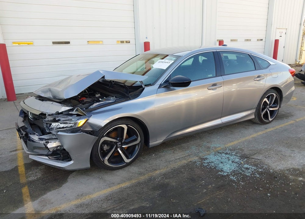 2022 HONDA ACCORD VIN: 1HGCV1F34NA086518