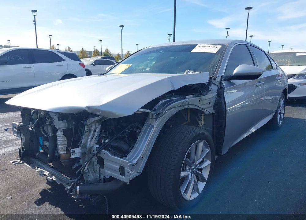 2021 HONDA ACCORD LX VIN: 1HGCV1F19MA076600