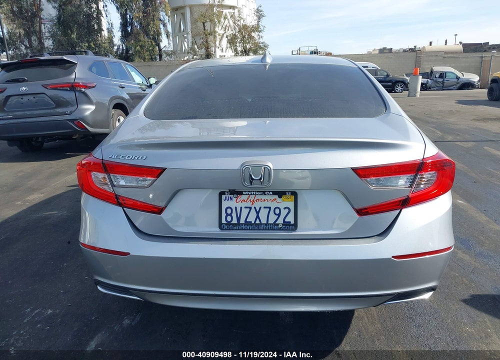 2021 HONDA ACCORD LX VIN: 1HGCV1F19MA076600