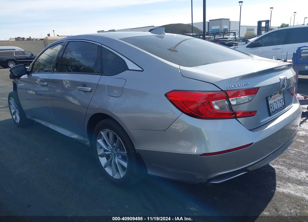 2021 HONDA ACCORD LX VIN: 1HGCV1F19MA076600