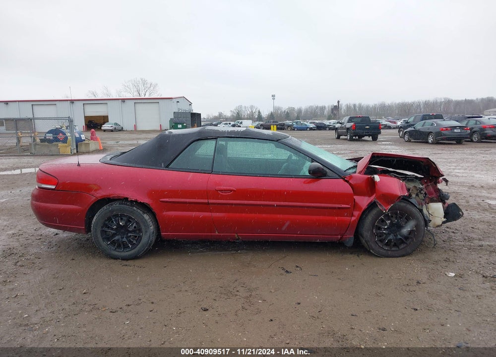 2006 CHRYSLER SEBRING VIN: 1C3EL45X26N249619