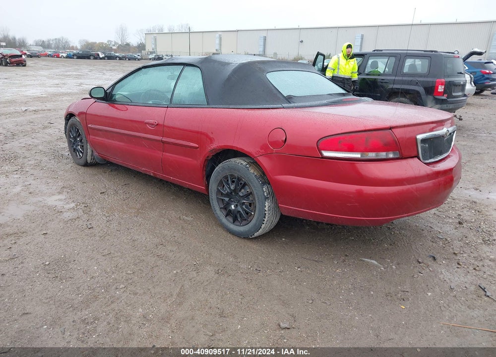 2006 CHRYSLER SEBRING VIN: 1C3EL45X26N249619