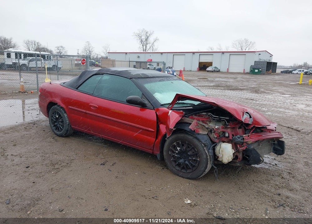 2006 CHRYSLER SEBRING VIN: 1C3EL45X26N249619