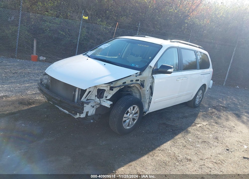 2012 KIA SEDONA LX VIN: KNDMG4C76C6485310