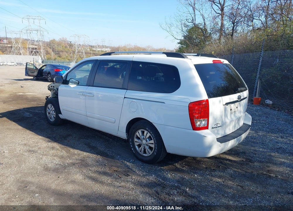 2012 KIA SEDONA LX VIN: KNDMG4C76C6485310