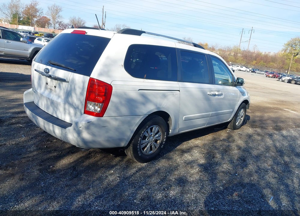 2012 KIA SEDONA LX VIN: KNDMG4C76C6485310