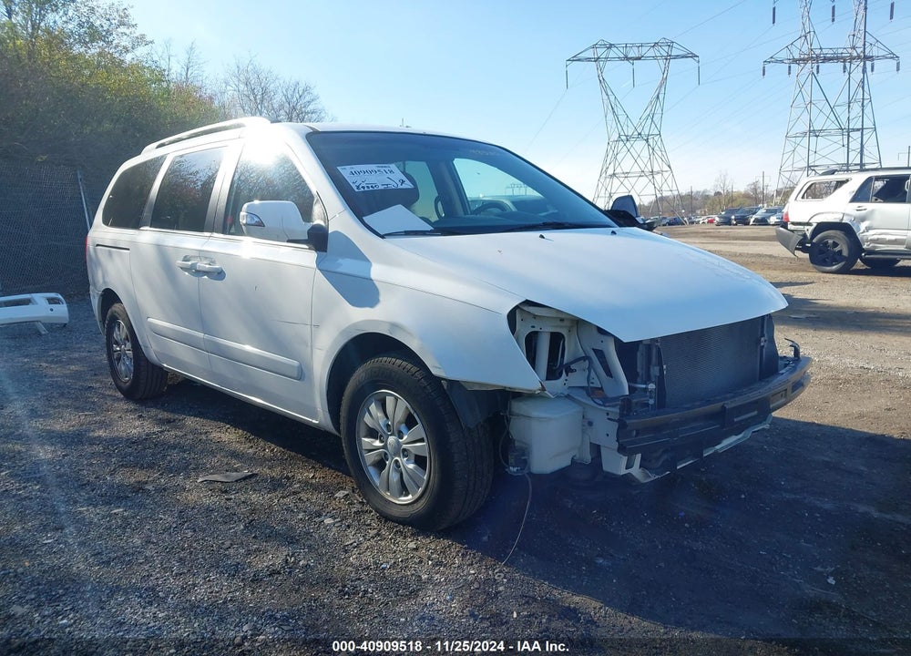 2012 KIA SEDONA LX VIN: KNDMG4C76C6485310