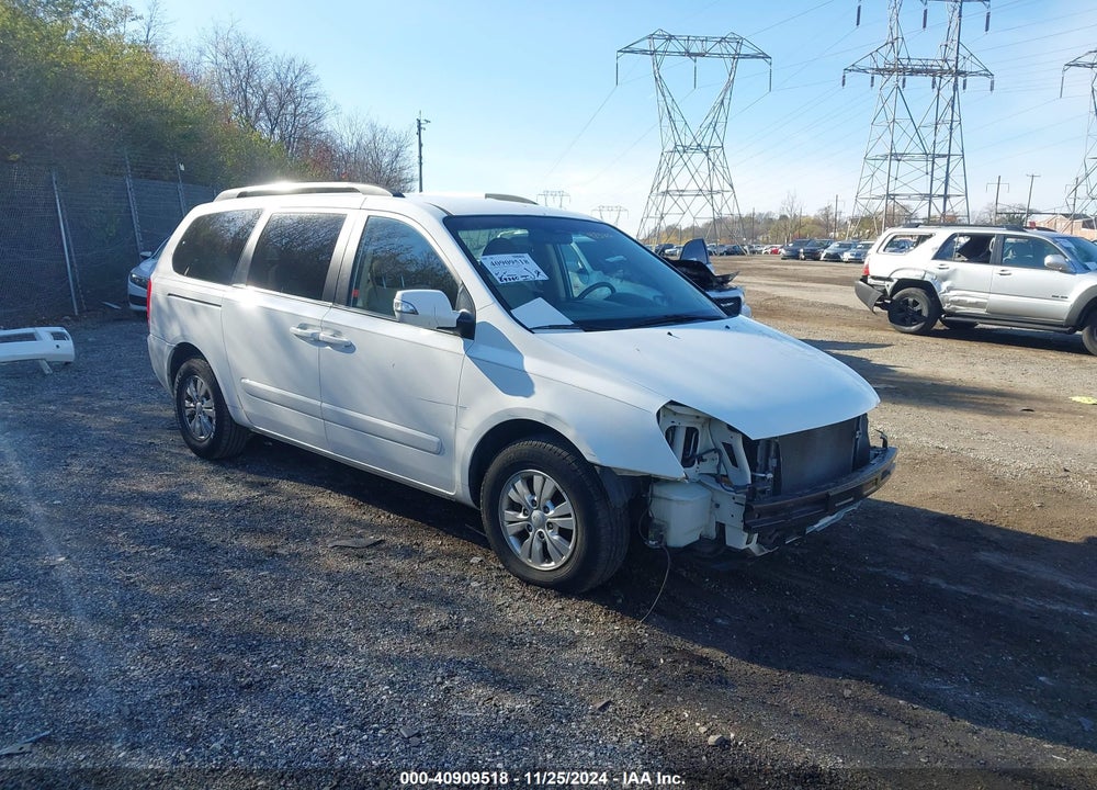 2012 KIA SEDONA LX VIN: KNDMG4C76C6485310