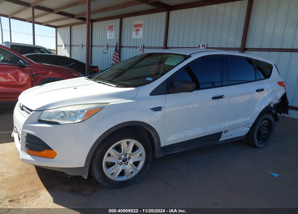 2014 FORD ESCAPE S VIN: 1FMCU0F79EUD08592