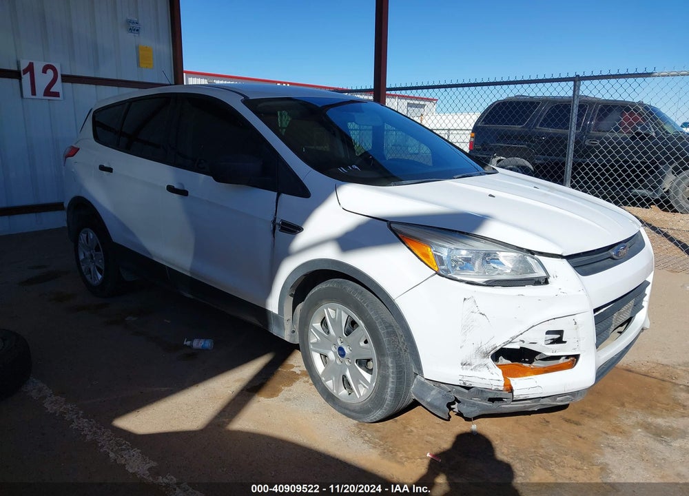 2014 FORD ESCAPE S VIN: 1FMCU0F79EUD08592