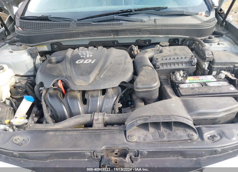 2012 HYUNDAI SONATA SE VIN: 5NPEC4AC0CH441096