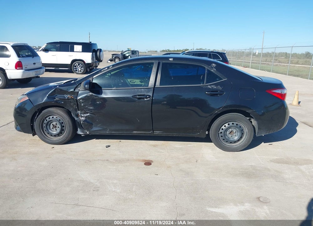2014 TOYOTA COROLLA LE VIN: 5YFBURHE8EP176275