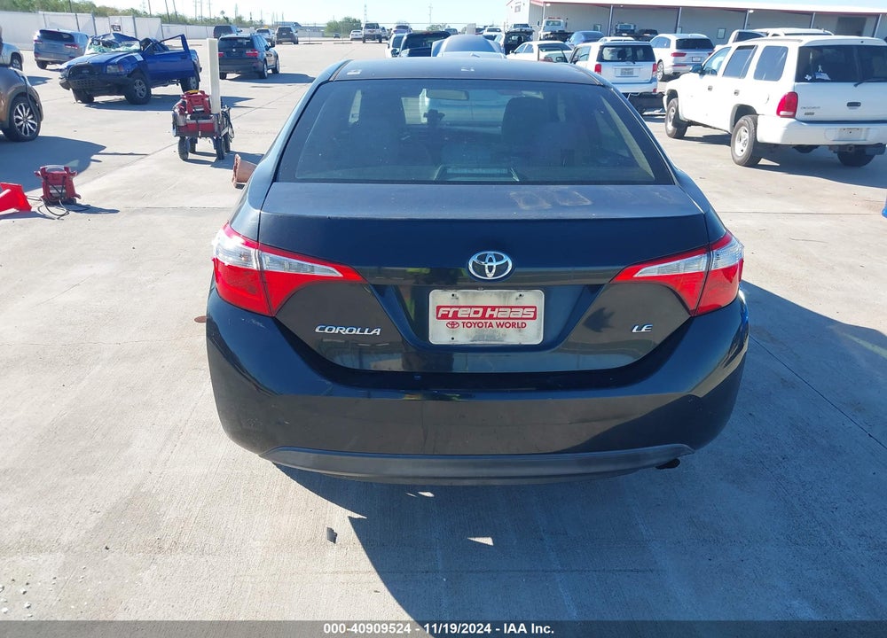 2014 TOYOTA COROLLA LE VIN: 5YFBURHE8EP176275