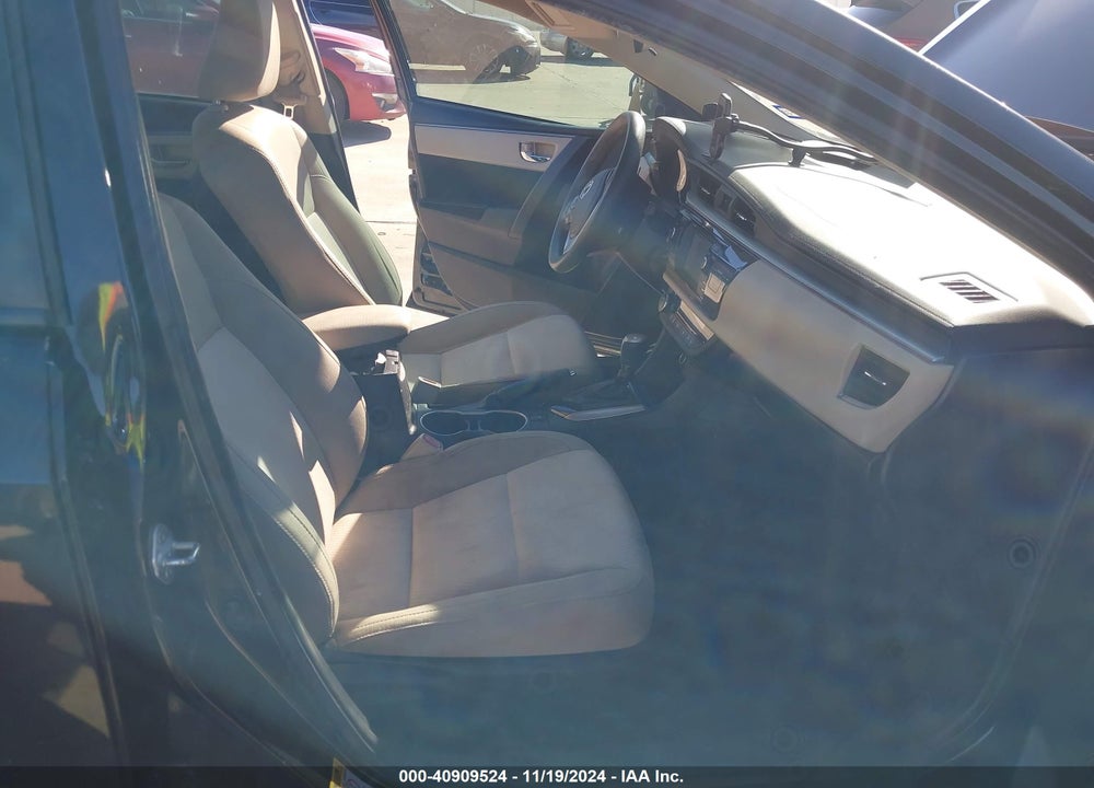 2014 TOYOTA COROLLA LE VIN: 5YFBURHE8EP176275
