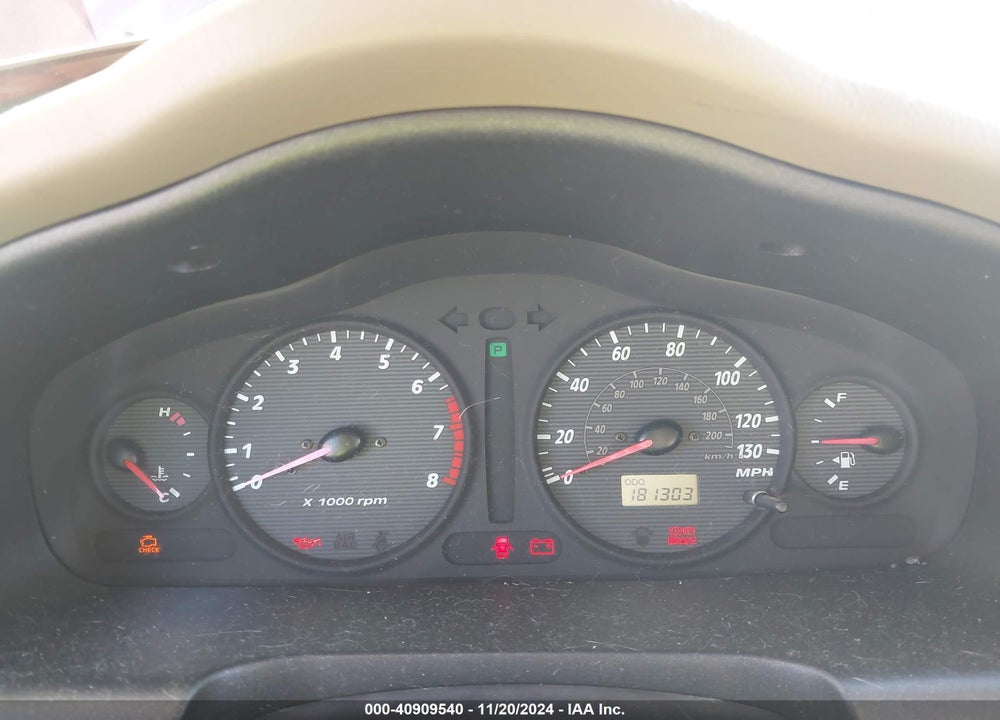 2004 HYUNDAI SANTA FE GLS VIN: KM8SC13D54U586581