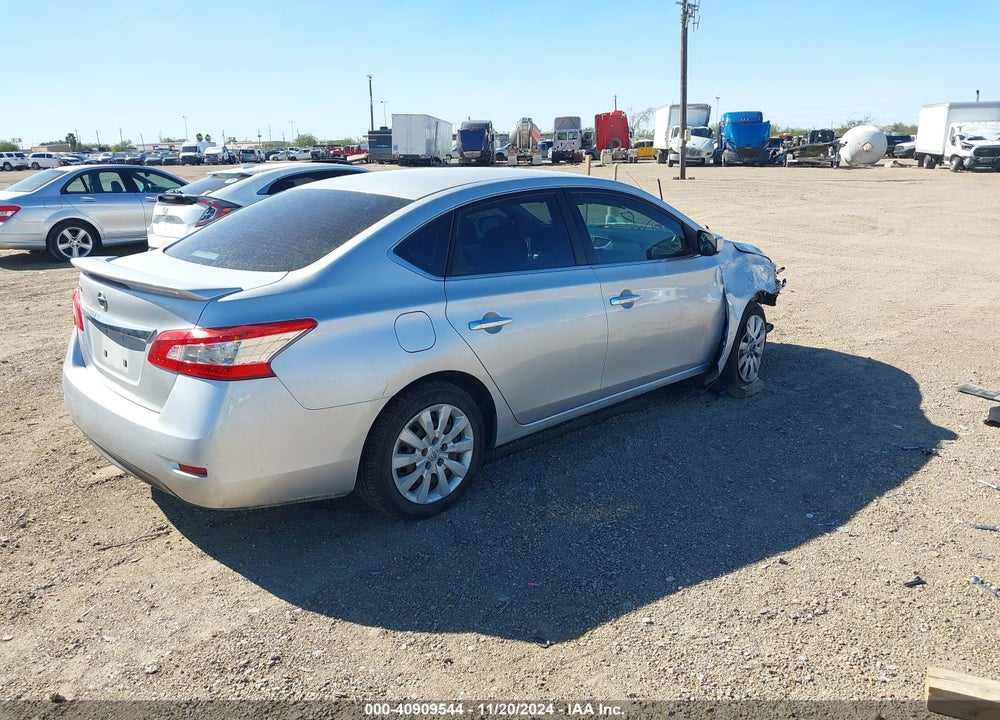 2015 NISSAN SENTRA S VIN: 3N1AB7AP8FY249926