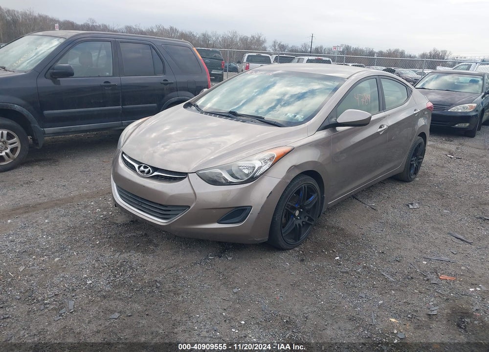 2013 HYUNDAI ELANTRA GLS VIN: 5NPDH4AE0DH279986