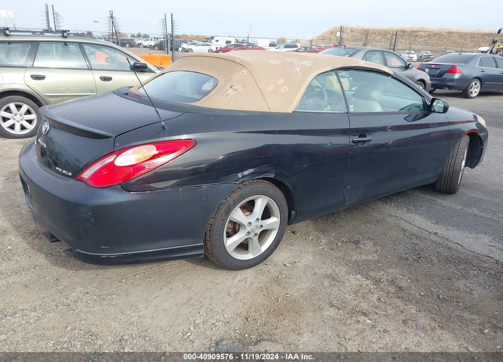 2006 TOYOTA CAMRY SOLARA SLE VIN: 4T1FA38P56U077244