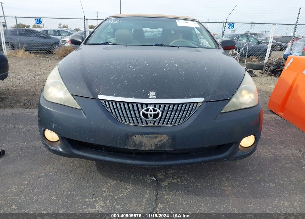 2006 TOYOTA CAMRY SOLARA SLE VIN: 4T1FA38P56U077244