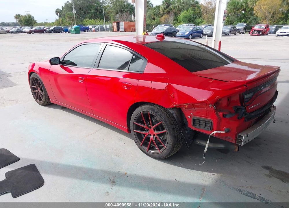2015 DODGE CHARGER SXT VIN: 2C3CDXHG8FH722000