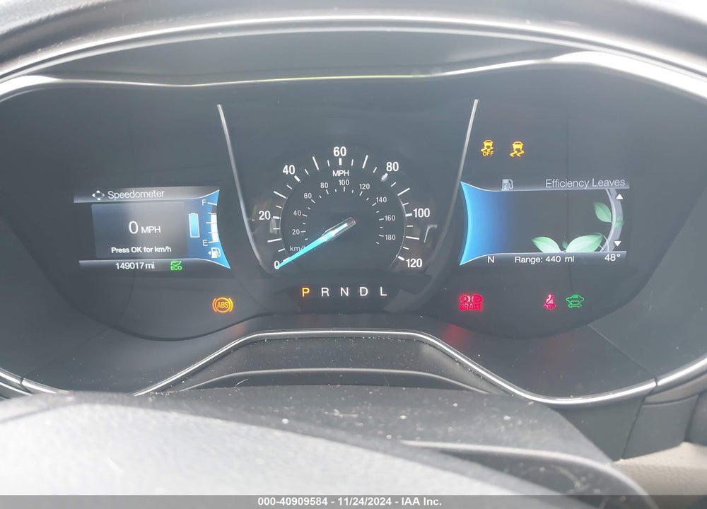 2017 FORD FUSION HYBRID SE VIN: 3FA6P0LU4HR254199