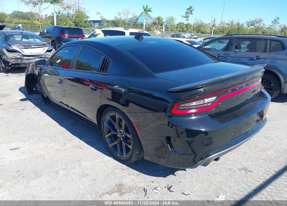2022 DODGE CHARGER GT RWD VIN: 2C3CDXHG7NH198000
