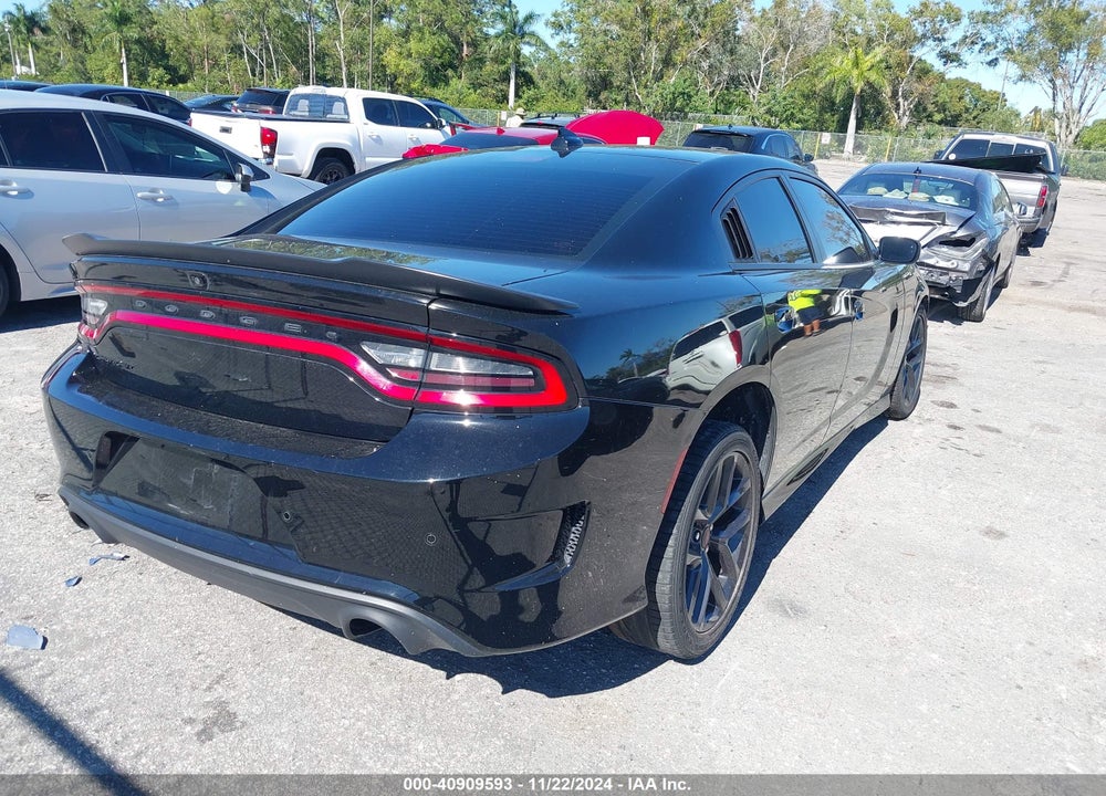 2022 DODGE CHARGER GT RWD VIN: 2C3CDXHG7NH198000
