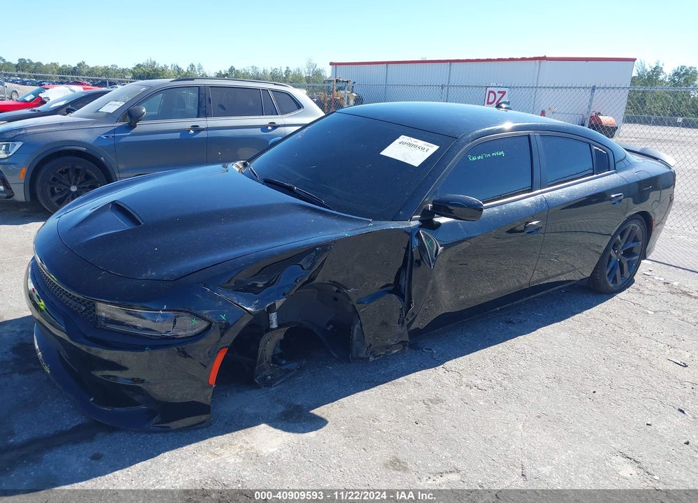 2022 DODGE CHARGER GT RWD VIN: 2C3CDXHG7NH198000