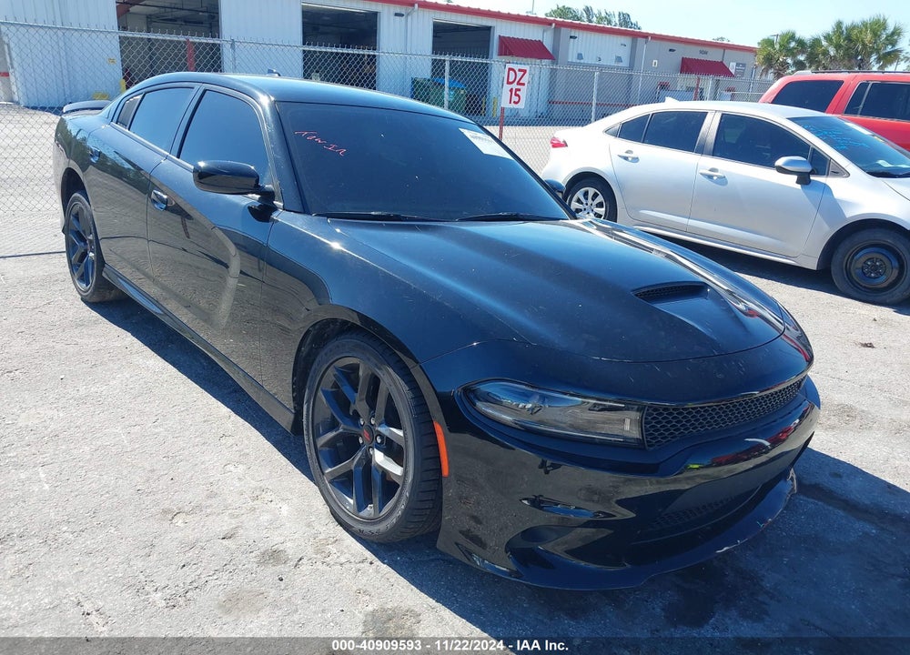 2022 DODGE CHARGER GT RWD VIN: 2C3CDXHG7NH198000