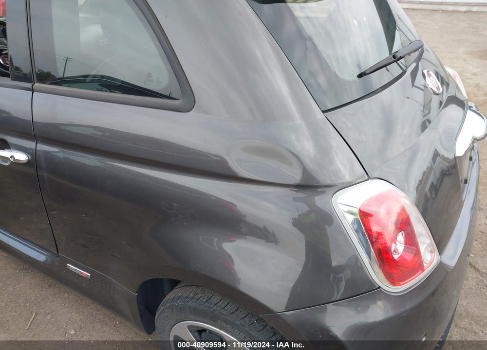 2016 FIAT 500E BATTERY ELECTRIC VIN: 3C3CFFGE5GT113783