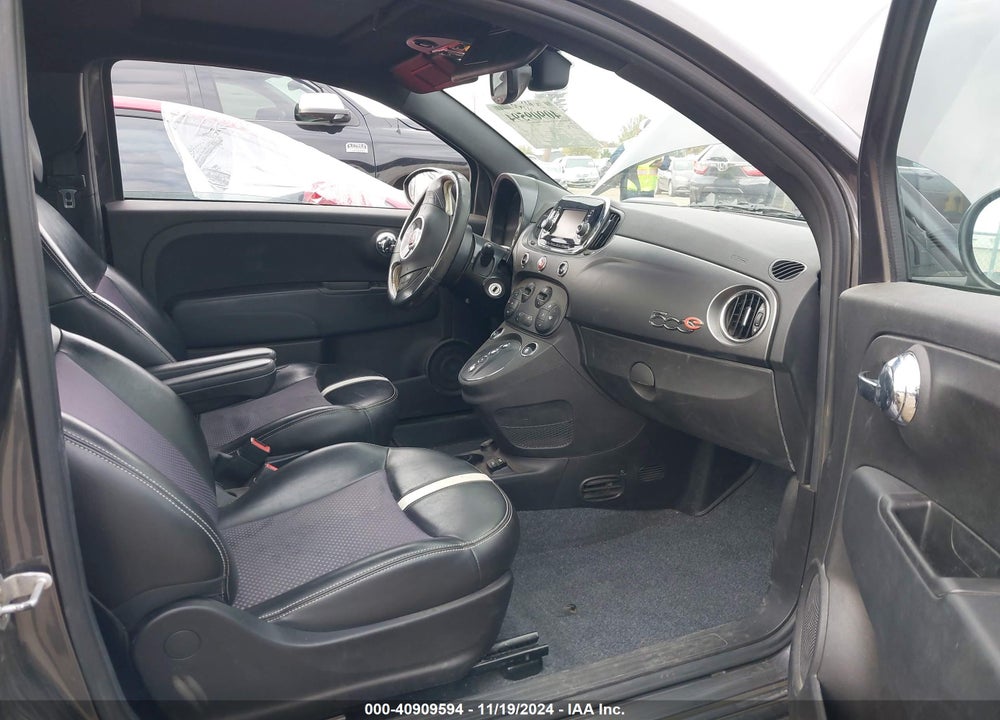 2016 FIAT 500E BATTERY ELECTRIC VIN: 3C3CFFGE5GT113783