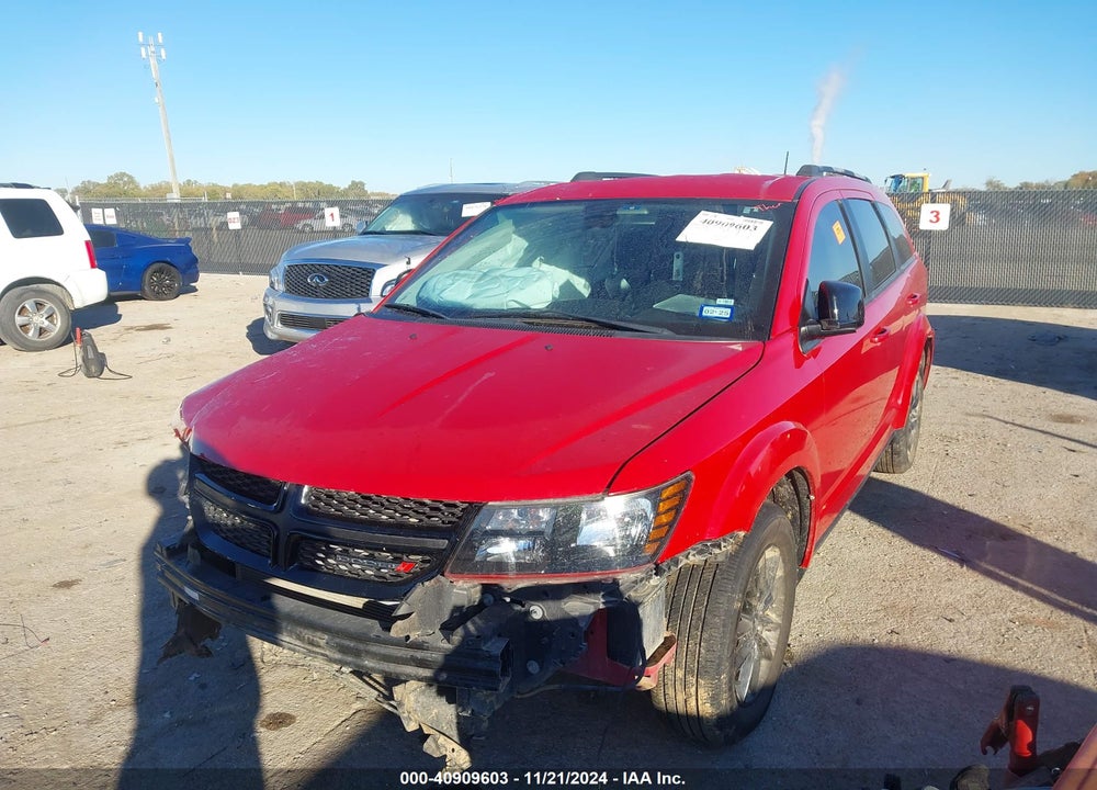 2019 DODGE JOURNEY SE VIN: 3C4PDCBB1KT860384
