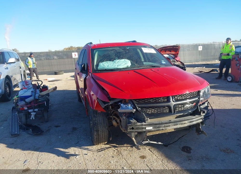 2019 DODGE JOURNEY SE VIN: 3C4PDCBB1KT860384