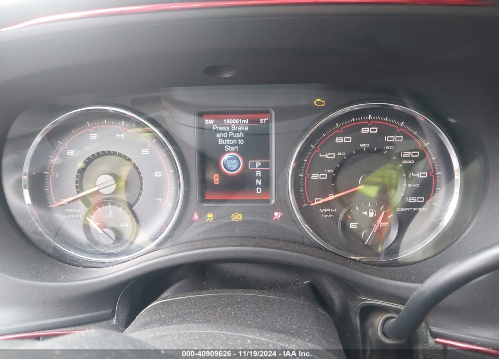 2013 DODGE CHARGER POLICE VIN: 2C3CDXAT9DH721832