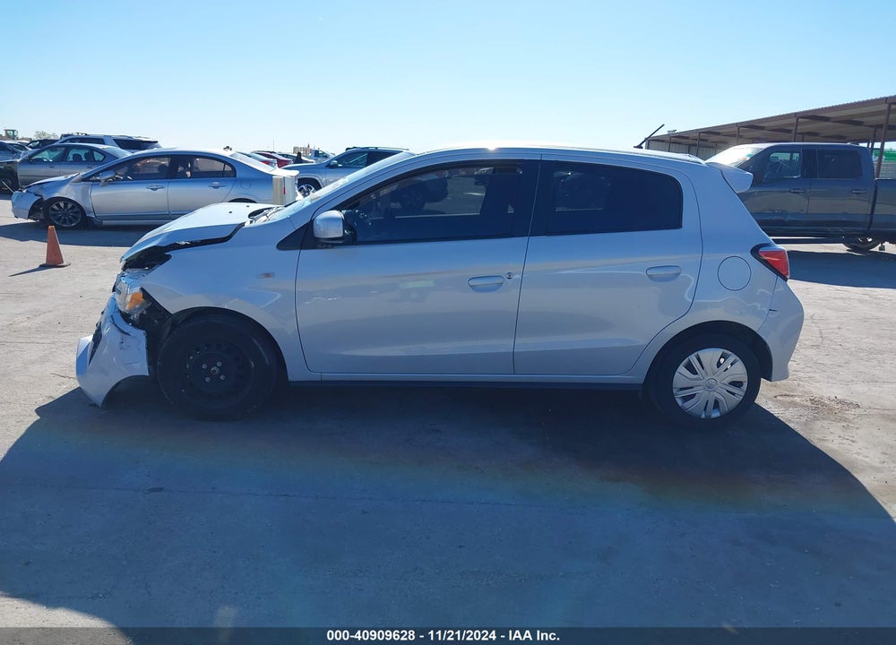 2021 MITSUBISHI MIRAGE CARBONITE EDITION/ES/LE VIN: ML32AUHJ0MH010709