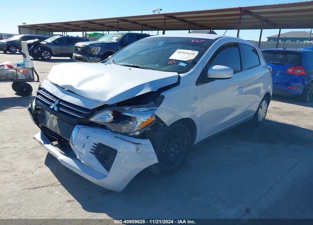 2021 MITSUBISHI MIRAGE CARBONITE EDITION/ES/LE VIN: ML32AUHJ0MH010709