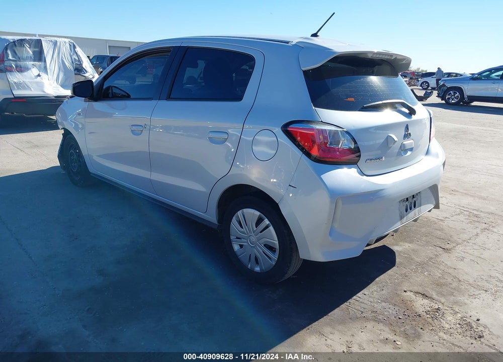 2021 MITSUBISHI MIRAGE CARBONITE EDITION/ES/LE VIN: ML32AUHJ0MH010709