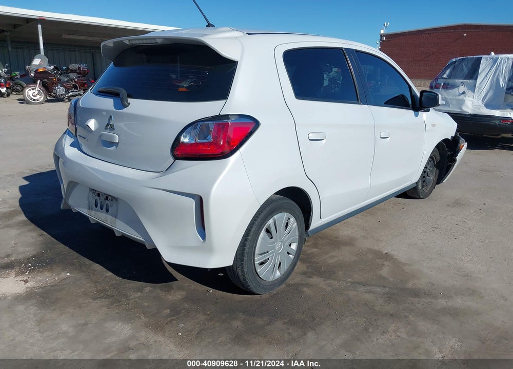 2021 MITSUBISHI MIRAGE CARBONITE EDITION/ES/LE VIN: ML32AUHJ0MH010709