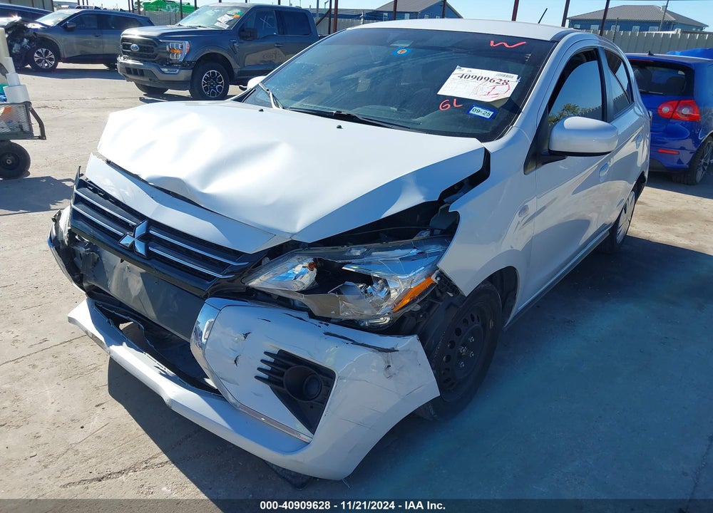 2021 MITSUBISHI MIRAGE CARBONITE EDITION/ES/LE VIN: ML32AUHJ0MH010709