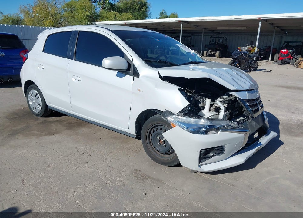 2021 MITSUBISHI MIRAGE CARBONITE EDITION/ES/LE VIN: ML32AUHJ0MH010709