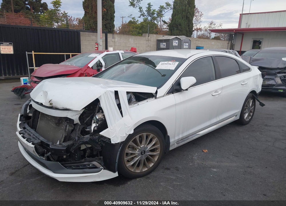2017 HYUNDAI SONATA SPORT VIN: 5NPE34AF7HH456390