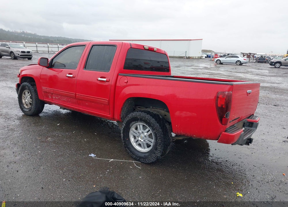 2012 CHEVROLET COLORADO 1LT VIN: 1GCHTCFE8C8136400