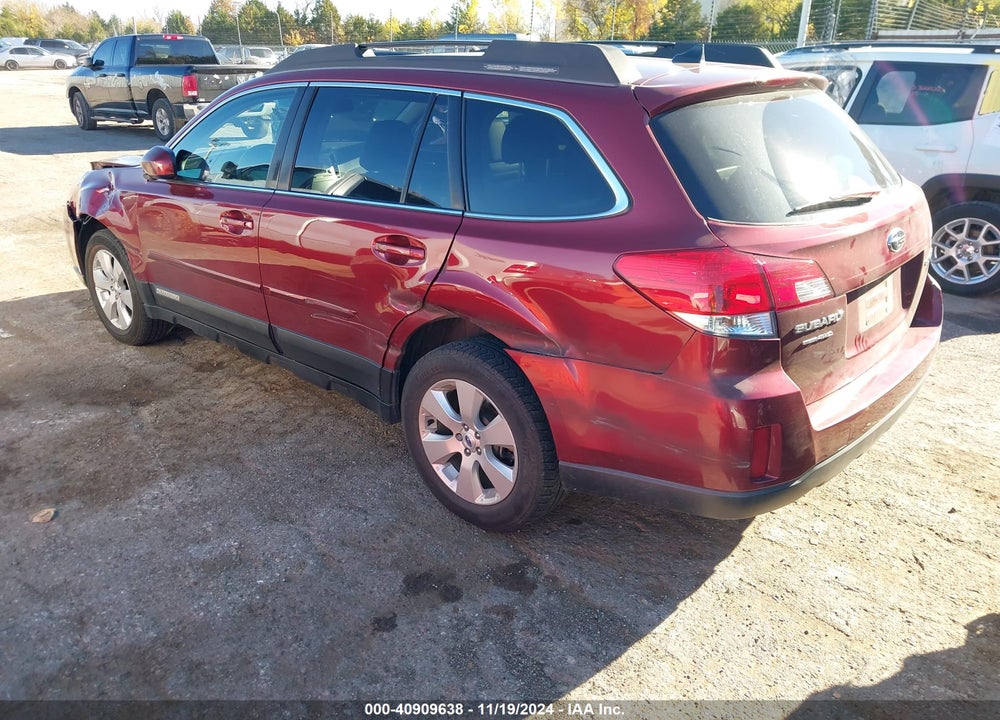 2012 SUBARU OUTBACK 2.5I LIMITED VIN: 4S4BRCKC3C3274122