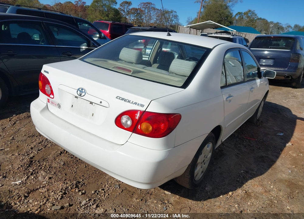 2004 TOYOTA COROLLA LE VIN: JTDBR32E842018975