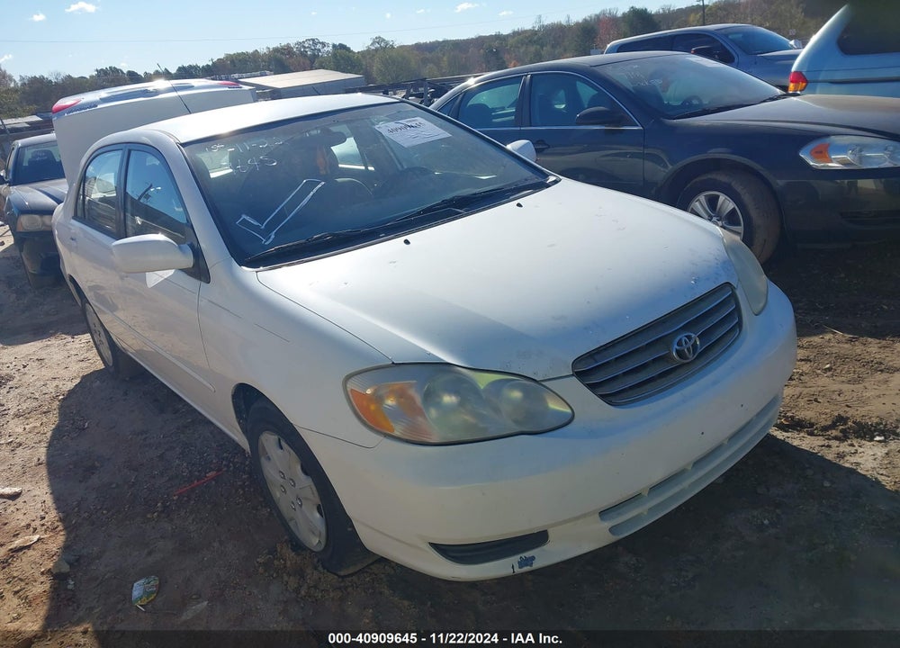 2004 TOYOTA COROLLA LE VIN: JTDBR32E842018975